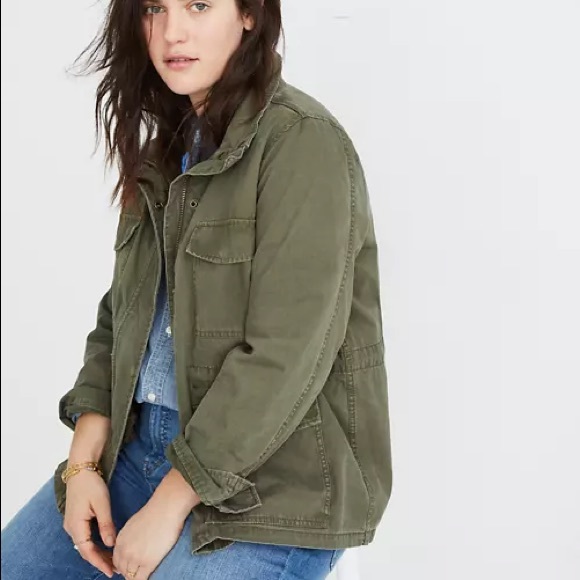 Madewell Jackets & Blazers - Madewell surplus jacket green